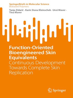 cover image of Function-Oriented Bioengineered Skin Equivalents